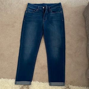 Ankle cuffed blue Levi jeans size 30